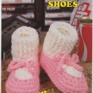 Annie's Attic Big Foot Boutique Dress Shoes Crochet Pattern 435