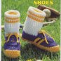 Annie's Attic Big Foot Boutique II Track Shoes Crochet Pattern 443