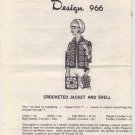 Design 966 Crocheted Jacket and Shell Pattern