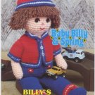 Annie's Attic Baby Billy & Spring Billy's Romper Suit Crochet Pattern 87B26