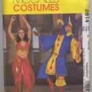 Misses, Mens & Teen Boy's Jester & Bellydancer Costumes Pattern McCall's 2814 Size Z (Lrg-Xlg) Uncut