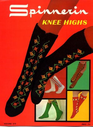 Spinnerin Knee Highs Knit Patterns - Volume 219