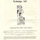 Design 541 Crocheted Vest and Shell Pattern