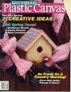 Quick & Easy Plastic Canvas Magazine - Feb/March 1992 - No 16