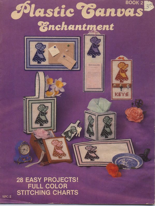 Plastic Canvas Enchantment Book 2 - 28 Projects - Sandy Crafts SPC-2