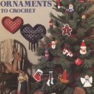 Christmas Ornaments to Crochet Leisure Arts Leaflet 512