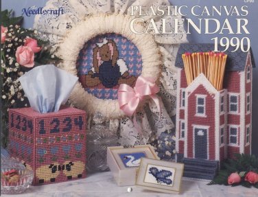 Plastic Canvas Calendar 1990 - The Needlecraft Shop CP90