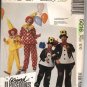 Boys & Girls Grand Illusions Clown Costumes Pattern McCall's 5016 Size 8, 10 Uncut