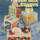Tissue Box Covers 8 Designs in Plastic Canvas Patterns ASN Booklet S-19 - 3019