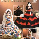 Crochet Reversible Ruffles Doll Dresses Patterns - Annie's Attic 879817