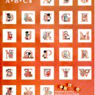 Sarah Jane's ABC's Cross Stitch Book - Banar Designs CL60