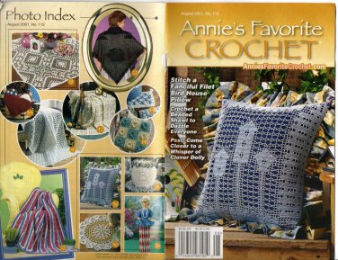 Annie's Favorite Crochet August 2001 Number 112 Magazine