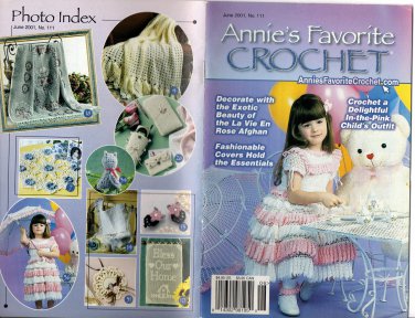 Annie's Favorite Crochet June 2001 Number 111 Magazine