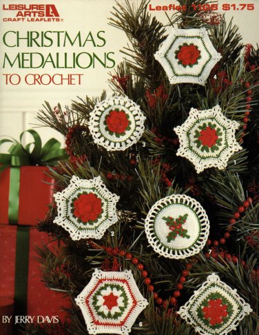 Christmas Medallions to Crochet - Leisure Arts Leaflet 1108