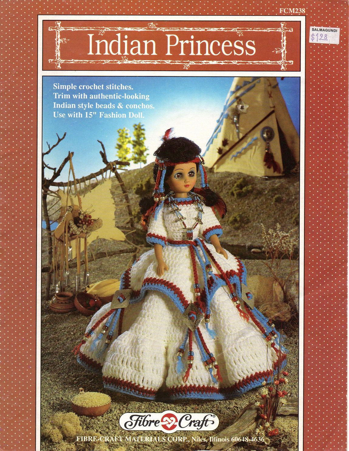 Indian Princess - Crochet Doll Book FCM328