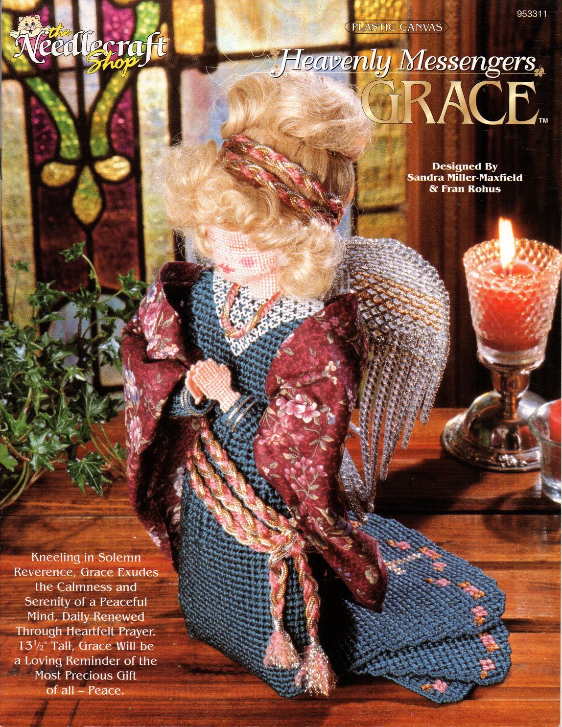 Plastic Canvas Heavenly Messengers Grace Pattern The Needlecraft Shop 943311