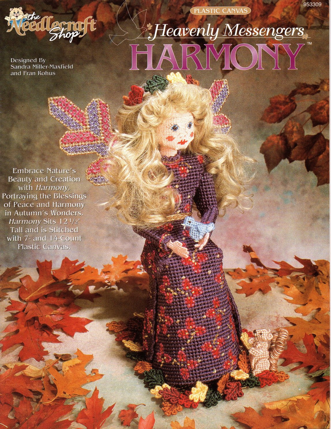 Plastic Canvas Heavenly Messengers Harmony Pattern The Needlecraft Shop 943309