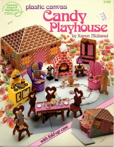 Plastic Canvas Candy Playhouse - American School of Needlework 3100