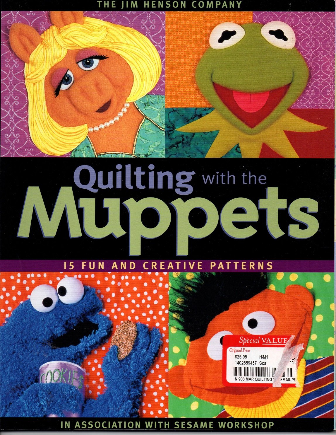 The Jim Henson Company Quilting with the Muppets - C & T Publishing