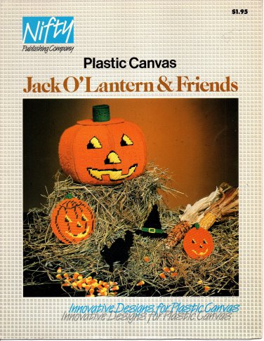 Plastic Canvas Jack O'Lantern & Friends - Nifty Publishing