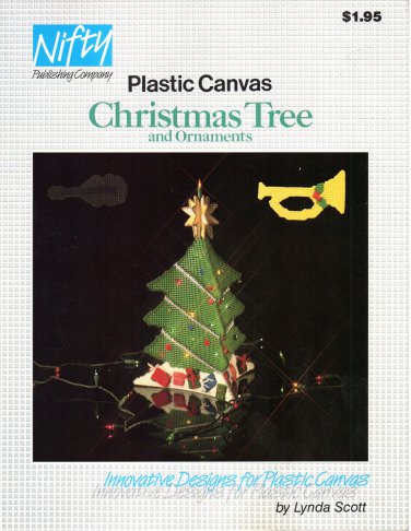 Plastic Canvas Christmas Tree and Ornaments - Nifty Publishing