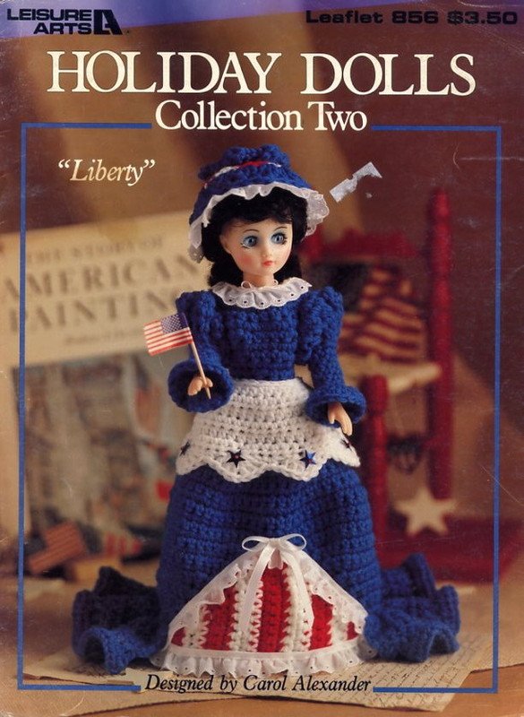 Holiday Dolls Collection Two Leisure Arts Crochet Leaflet 856 Holiday dolls collection two leisure arts crochet leaflet 856