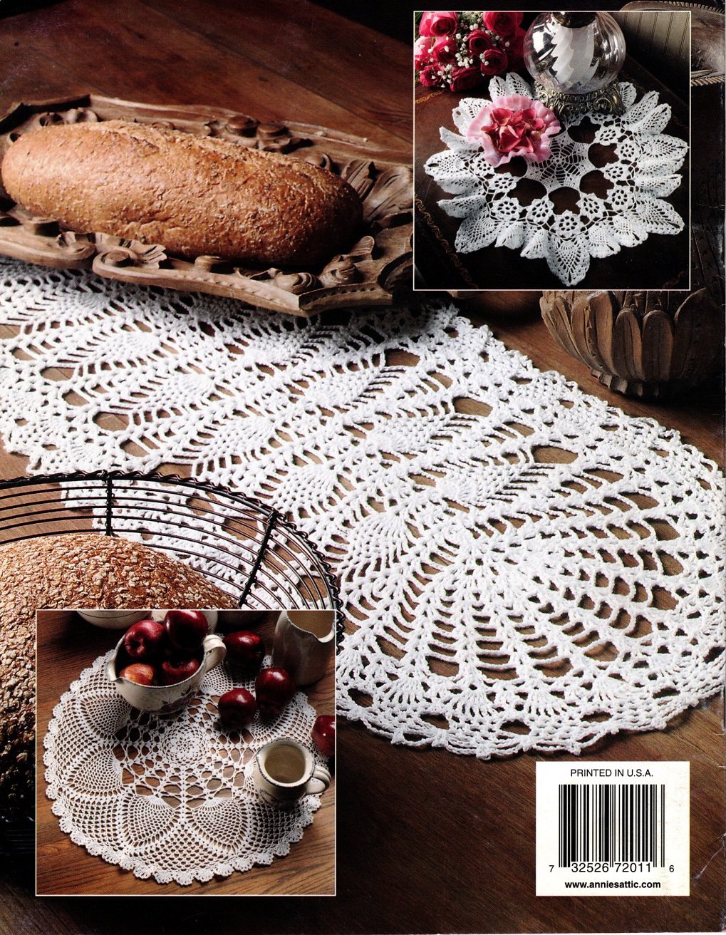 Thread Crochet Pineapple Perfection Doilies Patterns Annie S Attic 872011