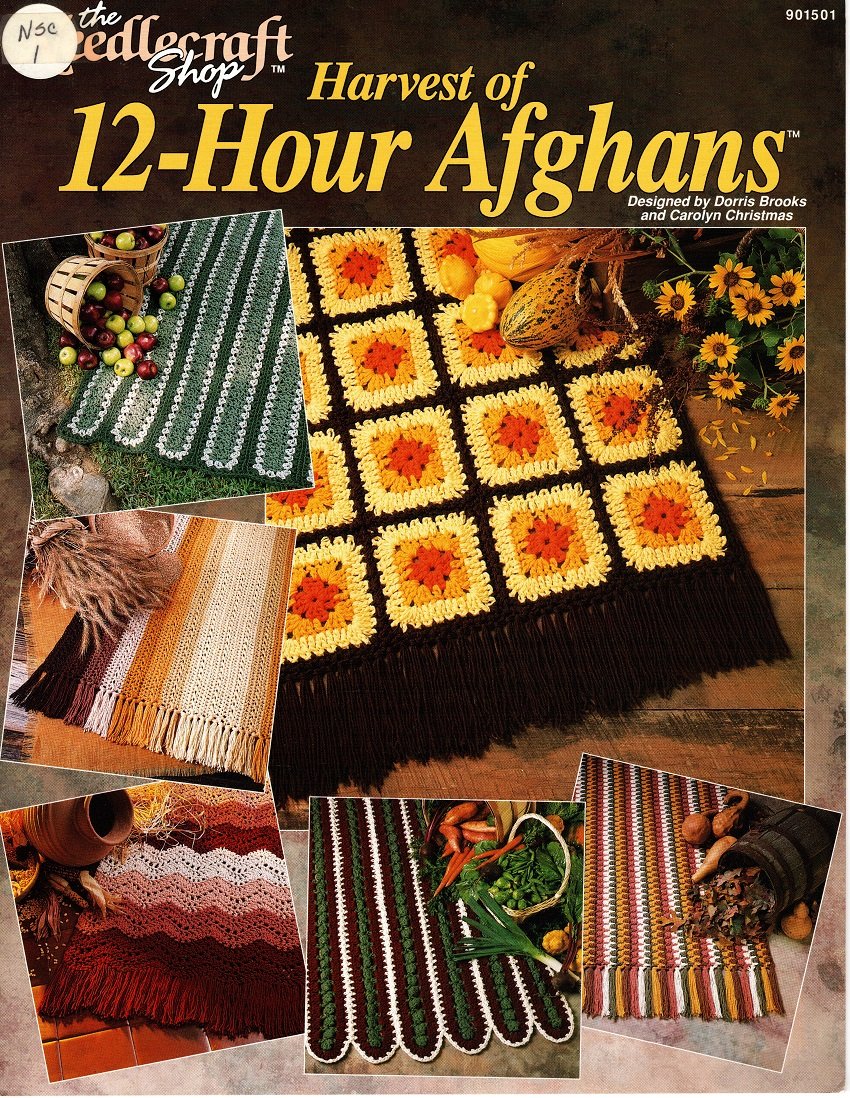 Harvest of 12-Hour Afghans - The Needlecraft Shop 901501