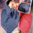 Hooded Baby Blanket - Annies Attic 892114
