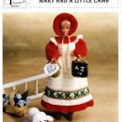 Mary Had A Little Lamb Crochet Pattern for 11  1/2" fashion dolls - Vicky's Treasures 11001
