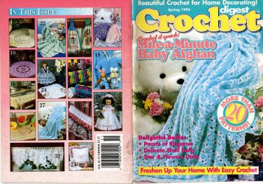 Crochet Digest Spring 1995 Volume 14 Number 1 Magazine