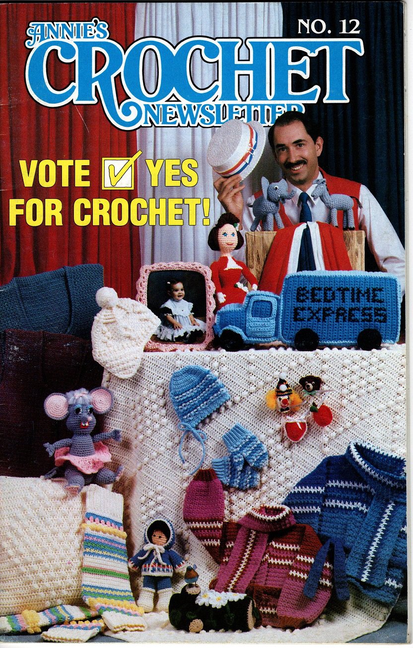 Annie's Crochet Newsletter Nov-Dec. 1984 Number 12 Magazine