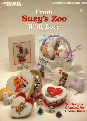 From Suzy' Zoo With Love Cross Stitch Book Leisure Arts Leaflet 228