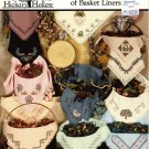 A Potpourri of Basket Liners Coss Stitch Patterns - Hickory Hollow DS-35