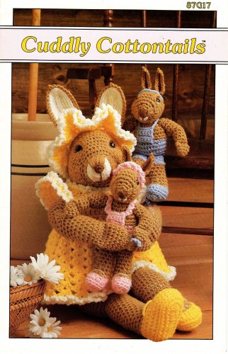 Annie's Attic Cuddly Cottontails Crochet Pattern 87G17