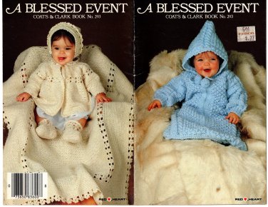 A Blessed Event - 6 Patterns - Coats & Clark - Book No. 293