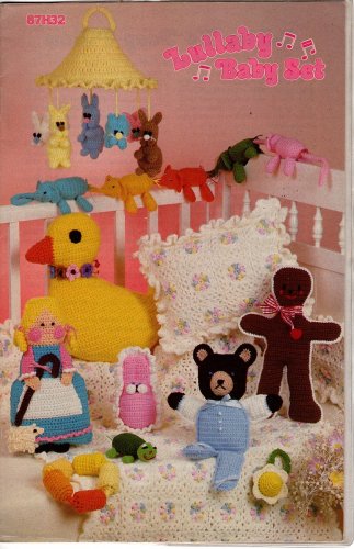 Annies Attic Lullaby Baby Set Crochet Patterns - 87H32
