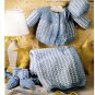Precious Layettes to Knit Pattern Book Leisure Arts 3202