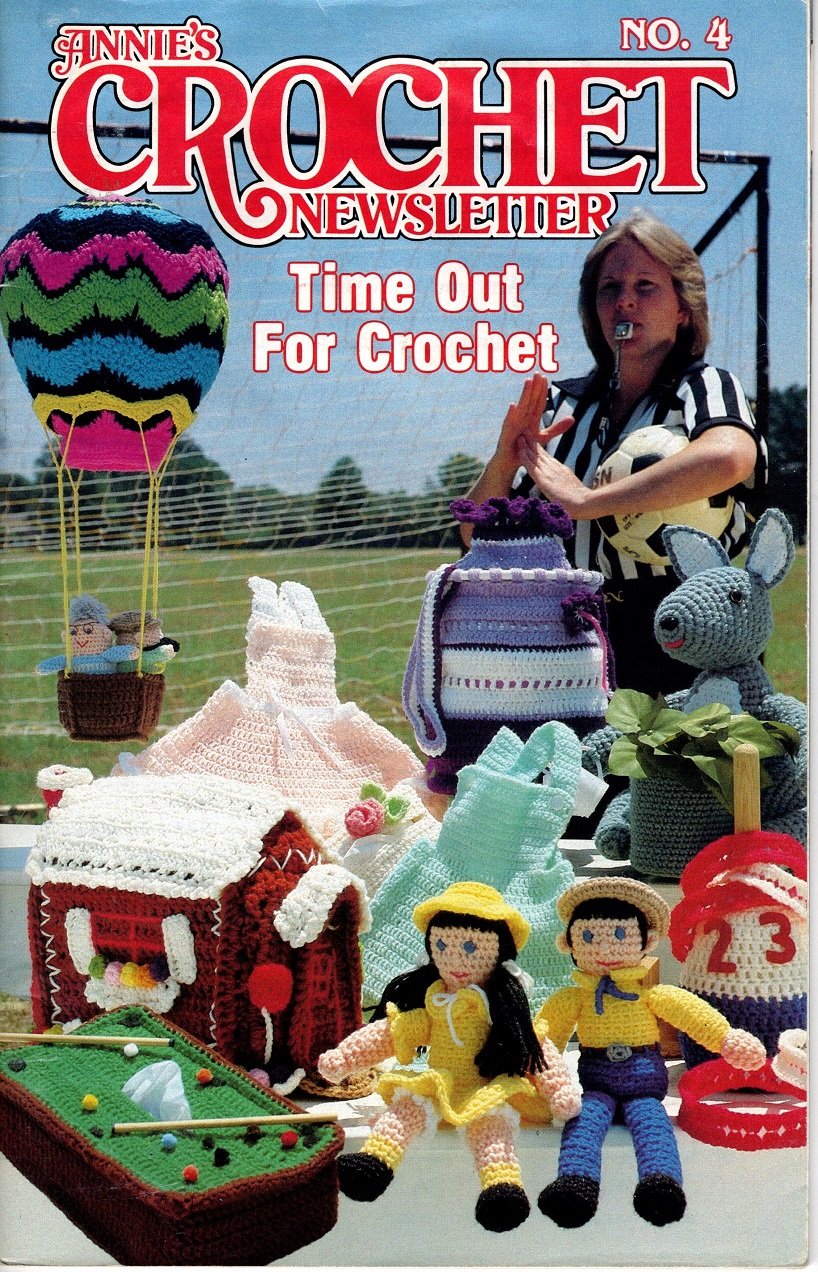 Annie's Crochet Newsletter July-Aug 1983 Number 4 Magazine