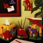 Dinosaurs in Plastic Canvas - Leisure Arts Leaflet 1150