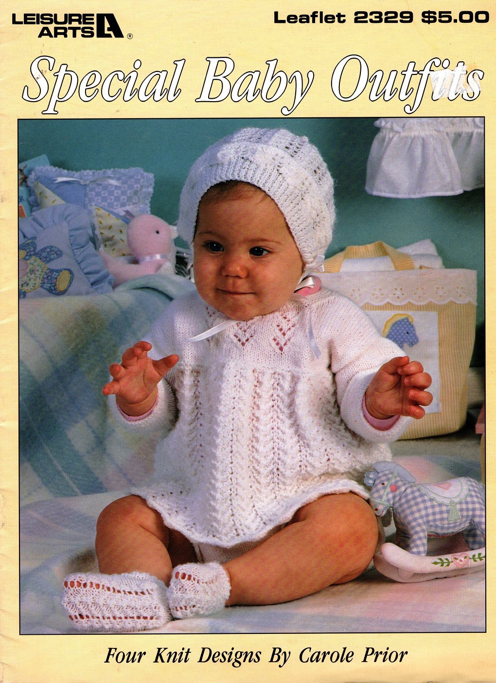 Special Baby Outfits to Knit Pattern Book Leisure Arts 2329