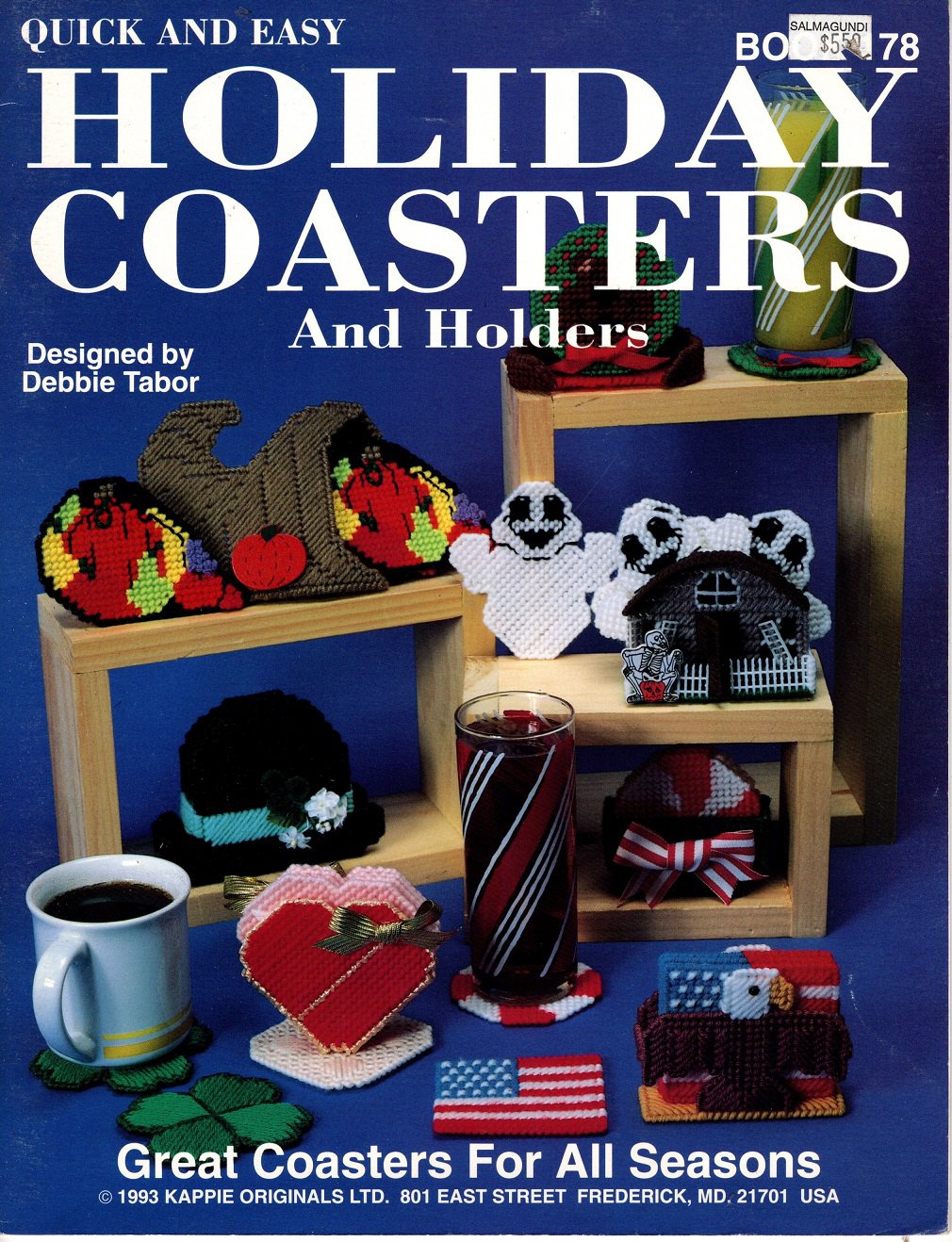 Quick and Easy Holiday Coasters And Holders Patterns -  Book 178 Kappie Originals