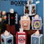 Terrific Tissue Boxes II Plastic Canvas Patterns Kappie Book 176