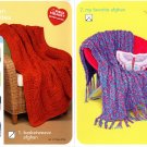Afghan Favorites Knit & Crochet Classics - Red Heart Book 0756