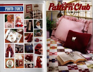 Annie's Quick & Easy Patterns Club Oct-Nov 1988 Number 53 Magazine