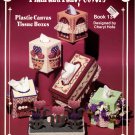 Plain and Fancy Covers Plastic Canvas Tissue Boxes - Kappie Originals Book 134