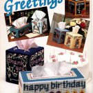 Plastic Canvas Greetings Tissue Covers Patterns - The Needlecraft Shop 89PH3