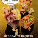 Decorative Baskets in Darice 10 Mesh Plastic Canvas - Pat Trexler Originals NP-2