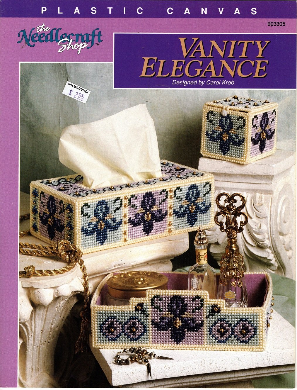Plastic Canvas Vanity Elegance Pattern - The Needlecraft Shop 903305