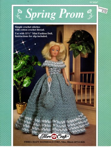 Spring Prom - Crochet Doll Book FCM267